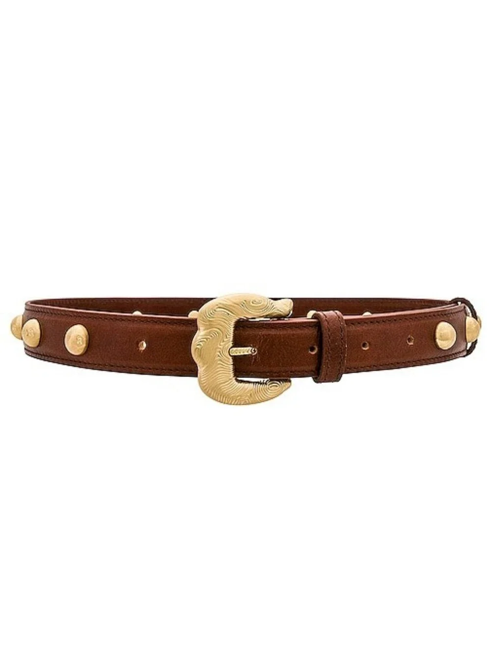 nwt cult gaia western leather belt, xs s